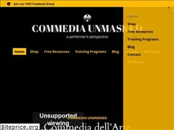 Sites similar to commediaunmasked.com
