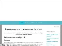 Sites similar to commencer-le-sport.com