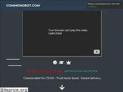 Sites similar to commendbot.com