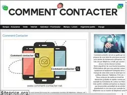 Sites similar to comment-contacter.net