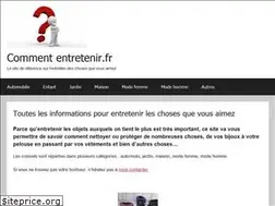 Sites similar to comment-entretenir.fr