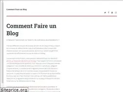 Sites similar to comment-faire-blog.com
