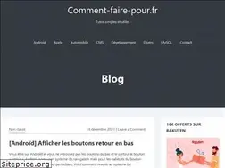 Sites similar to comment-faire-pour.fr