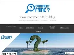 Sites similar to comment-faire.blog