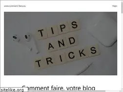 Sites similar to comment-faire.eu