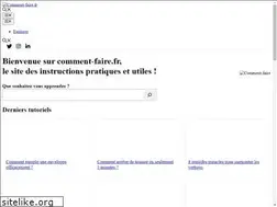 Sites similar to comment-faire.fr