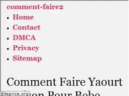 Sites similar to comment-faire2.netlify.app