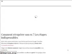 Sites similar to comment-recuperer-son-ex.com