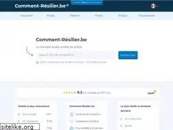 Sites similar to comment-resilier.be