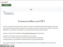 Sites similar to comment-utiliser-son-cpf.fr