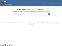 Sites similar to comment.ai