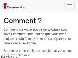 Sites similar to comment.ma