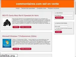 Sites similar to commentaires.com