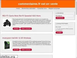 Sites similar to commentaires.fr
