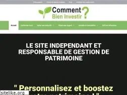 Sites similar to commentbieninvestir.fr