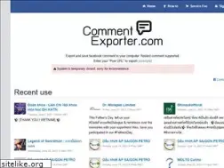 Sites similar to commentexporter.com