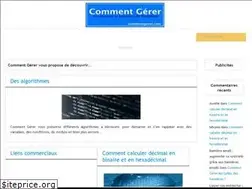 Sites similar to commentgerer.com