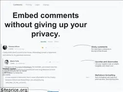 Sites similar to commento.io