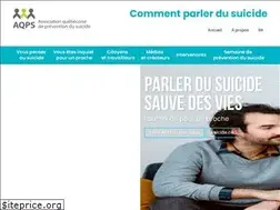 Sites similar to commentparlerdusuicide.com