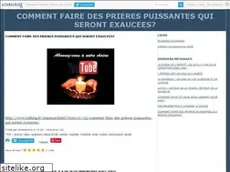 Sites similar to commentprier.canalblog.com