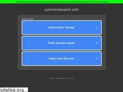 Sites similar to commentsearch.com