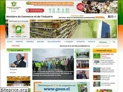 Sites similar to commerce.gouv.ci