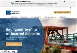 Sites similar to commercebankaz.com