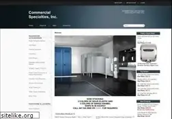 Sites similar to commercial-specialties.com