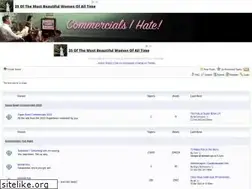 Sites similar to commercialsihate.com