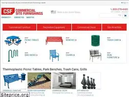 Sites similar to commercialsitefurnishings.com