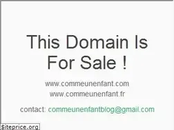 Sites similar to commeunenfant.com