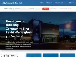 Sites similar to commfirstbank.net