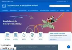 Sites similar to commissioneadozioni.it