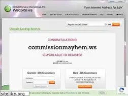Sites similar to commissionmayhem.ws