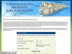 Sites similar to commissionrebatecalculator.com
