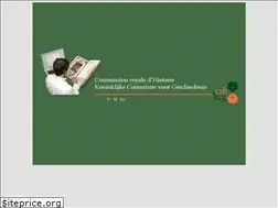Sites similar to commissionroyalehistoire.be