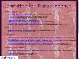 Sites similar to committee-for-transcendence.org