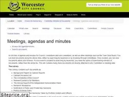 Sites similar to committee.worcester.gov.uk