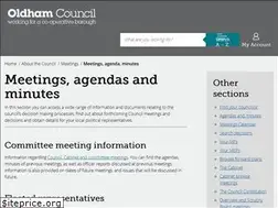Sites similar to committees.oldham.gov.uk