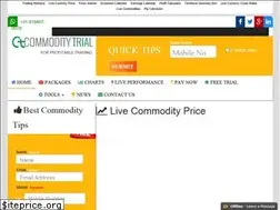 Sites similar to commoditytrial.com