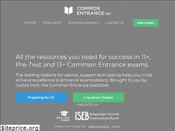 Sites similar to commonentrance.net