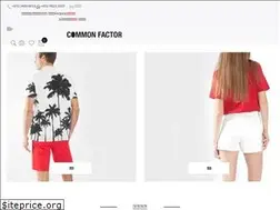 Sites similar to commonfactorstore.com
