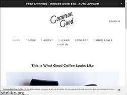 Sites similar to commongoodcoffee.com