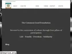 Sites similar to commongoodonline.org