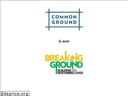 Sites similar to commonground.org