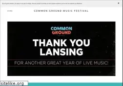 Sites similar to commongroundfest.com