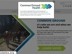 Sites similar to commongroundhealth.org