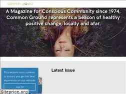 Sites similar to commongroundmag.com