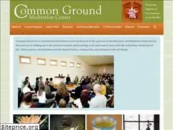 Sites similar to commongroundmeditation.org