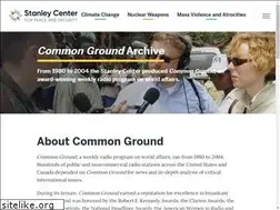 Sites similar to commongroundradio.org